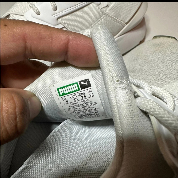 Puma Womens Shoes Muse ICE 366777 01 White Runnin Sneakers Size 7.5 (277 Box 31) - Picture 8 of 9